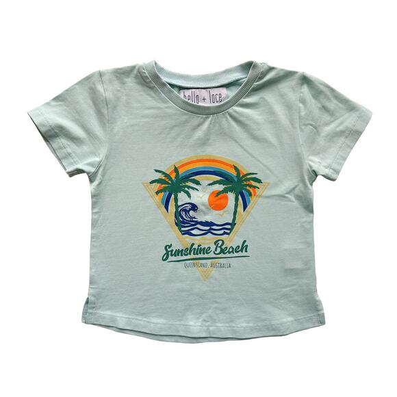 NWOT Bella & Lace Sunshine Beach Tee Size 6 - Picture 1 of 4